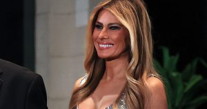 Melania Trump shimmering silver gown sparks cruel comments