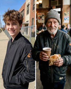 I Saw a Homeless Man Wearing My Missing Son’s Jacket – I Followed Him to an Abandoned House, and What I Found Inside Made Me Nearly Collapse