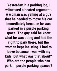 Why Certain Parking Spaces Are Purple and Why Caution Is Key