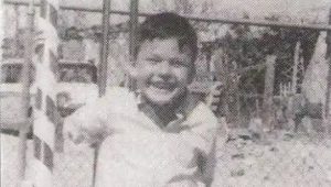 The smiling boy in this photo grew up to be one of America’s most evil men