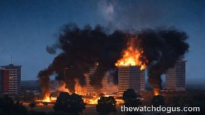 1 hour ago! In 30 minutes, a US international airport was destroyed!!@