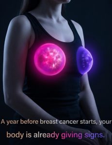 Breast Cancer: 4 Early Signs Every Woman Should Know, Highlighting Important Warning Indicators Such as New Lumps or Thickening in the Breast or Underarm Area, Changes in Breast Shape or Size, Skin Ch