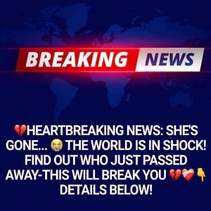 SAD?! With Heavy Hearts, We Announce the Passing of a Legend
