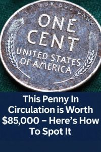 $85,000 😱 This penny is worth a fortune. Make sure you know how to spot it! See more👇👇