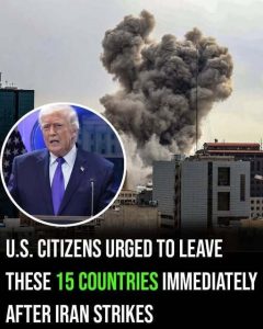 U.S Citizens urged to leave these countries immediately after Iran…See more